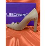 Lescarpe LES030 Vizon Kadın Abiye Taşlı Stiletto Topuklu Ayakkabı