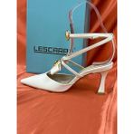 Lescarpe LES032 Bej Özel Seri Stiletto Kadın Topuklu Ayakkabı