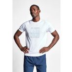 Lescon 22B-1015 Beyaz Erkek Koşu Kısa Kollu T-Shirt