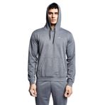 Lescon 22S-1239-22N Gri Erkek Kapüşonlu Sweatshirt