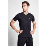 Lescon 25S-1221-25B Erkek Kısa Kol T-Shirt - Lescon - Siyah-XXL