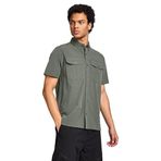Lescon Erkek Outdoor Kısa Kollu Gömlek 25Y-1053 25YTEO001053, Haki, S