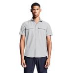 Lescon Erkek Outdoor Kısa Kollu Gömlek 25Y-1064 25YTEO001064, Gri, M