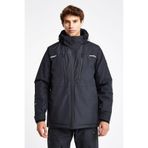Lescon Erkek Outdoor Su Geçirmez Kaban, Siyah, L Beden