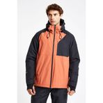 Lescon Erkek Outdoor Su Geçirmez Kaban, Turuncu-Siyah, S Beden