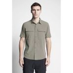 Lescon Haki Erkek Outdoor Kısa Kollu Gömlek 23Y-1052