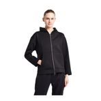 LESCON Kadın Kapüşonlu Sweatshirt, Siyah, L Beden