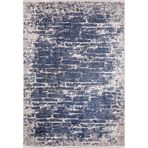 Lesosibirsk Lacivert Modern Geometrik Etnik Desenli Boho Makinada Yıkanabilir Hafif Hav Toz Vermez Leke Tutmaz Kaymaz Taban Dijital Makine Baskı Halı Oturma Odası Salon Yolluk Koridor Mutfak Halısı