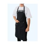 Lessa Home Ayar Askılı Duck Kumaştan Şef Önlüğü Garson Kafe Aşçı Barista Unisex Cepli Mutfak Önlük