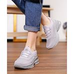 LETAO-Ortapedik Kadın Füme Günlük Spor Sneaker Yürüyüş Ayakkabı (Füme / 40)
