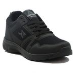 LETAO Unisex Siyah Rahat Hafif Günlük Spor Yürüyüş Sneaker Ayakkabı 43 EU