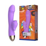 Leten G-Spot ve Klitoris Uyarıcı 7 Modlu Titreşimli Dil Hareketi Yapabilen Mor Vibratör