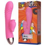 Leten G-Spot ve Klitoris Uyarıcı 7 Modlu Titreşimli Dil Hareketi Yapabilen Pembe Vibratör