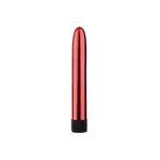 Leten Melo Red Metal Vibrating Anal Ve Vajinal Metal Vibratör