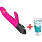 Leten Otomatik Darbeli Titreşimli Esnek Silikon Şarjlı Vibratör+Jel