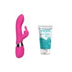 Leten Titreşimli Rabbit Vibratör+Jel Ve Yüz Masaj Vibratör+Jel