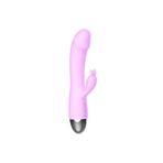 Leten Yüksek Kalite Silikon Penis Başlı G-Spot Ve Klitoris Uyarıcı Şarjlı Vibratör+Jel