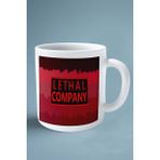 Lethal Company Oyun Baskılı Kupa Bardak Çift Taraflı Baskı Kişiye Özel Model 1