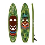 Lethe Boards Crazy Tribe Yoga Sup Skatinger Ultra Dengeli D-Ring 11’ x 34″ x 6″ / 335 x 86 x 15 cm Touring-Yoga Paddle Board 200kg Kapasiteli Su Geçirmez Telefon Kılıfı