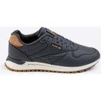 Letoon Tornado Erkek Premium Sneakers Füme Renk Suni Deri Düz Taban Konforlu Tasarım