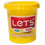 Lets 150 gr L-8340-17 Neon Sarı Oyun Hamuru
