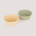 Let's Be Child LC Yuvarlak Kase 2'li Sage Green Vanilya