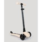 Let's Be Child Let's Ride Two Işıklı 3 Tekerlekli Katlanabilir Scooter Bej 2 - 5 Yaş İçin Ergonomik Tasarım
