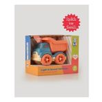 Lets Be Child Sesli Ve Isikli Minik Kamyon 31016 Lacivert - Turuncu Kasali, Cocuklar Icin Oyuncak Kamyon