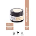 Let's Be NATURAL Krem Deodorant - Doğal Deodorant - Ter Kokusu Önleyici %100 Doğal Içerik