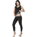 Lets Form Termal Sauna Etkili Spor Atlet Tayt Takım 8100 - 3XL - Siyah