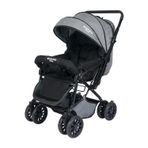 LETS GO BABY Berre Çocuk Ergonomik Katlanabilir Dayanıklı Bebek Arabası Gri Bebek Puset