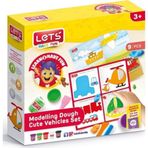 Lets Have Fun Sevimli Araçlar 5x75 gr Oyun Hamuru Matı