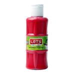 Lets L-5654 100 ml Kırmızı Parmak Boya