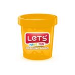 Lets L-8340 150 GR Tek Renk Neon Turuncu Oyun Hamuru