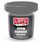 Lets L8440-13 Şeffaf Bardak Gri Oyun Hamuru
