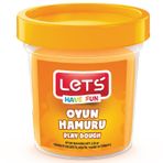 Lets L8440-8 115 gr Turuncu Tekli Oyun Hamuru