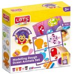 Lets L9012 Deniz Canlıları Seti 10 Parça Oyun Hamuru