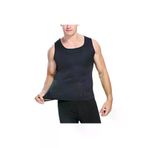 Lets Let's Form %100 Gerçek Doğal Neopren Erkek Termal Terleten Sauna Atlet Korse