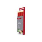 Let's Lets Üçgen Kırmızı Kopya Kalem (12 Adet-1 Paket) - L-2120