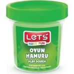 Lets Oyun Hamuru 115Gr Neon Yeşil - 2 Adet