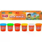 Lets Oyun Hamuru 6 Renk 660 GR L8450