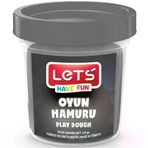 Lets Oyun Hamuru Tek Renk Gri 110 Gr L8440-13