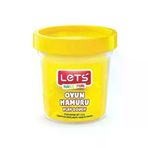 Lets Oyun Hamuru Tek Renk Neon Sarı 110 Gr L8440-17