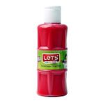 LETS PARMAK BOYASI 100 ML KIRMIZI L-5654