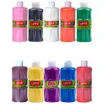 Lets Parmak Boyası 500ml 10lu Set Çok Renkli