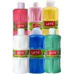 Lets Parmak Boyası 500ml 6lı Set Çok Renkli