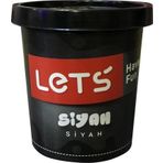 Lets Tek Renk Oyun Hamuru Siyah 115 Gram L8440-10 (24 Lü Paket)