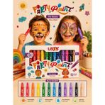 lets yüz boyası 12 renk party paint l06001 - Yok