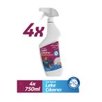 letsClean Profesyonel Leke Çıkarıcı Sprey Zorlu Lekeler İçin Güçlü Temizlik - 4x750 ml