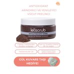 Let'Scrub Antioxidant Vücut Peelingi Üzüm Çekirdekli Arındırıcı Ve Yenileyici Body Scrub 280 Gr